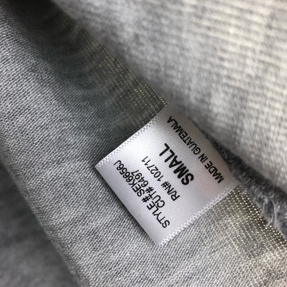 Gibson Gray Heather Oversized Hi-Low Easy Cardigan - Picture 8 of 12